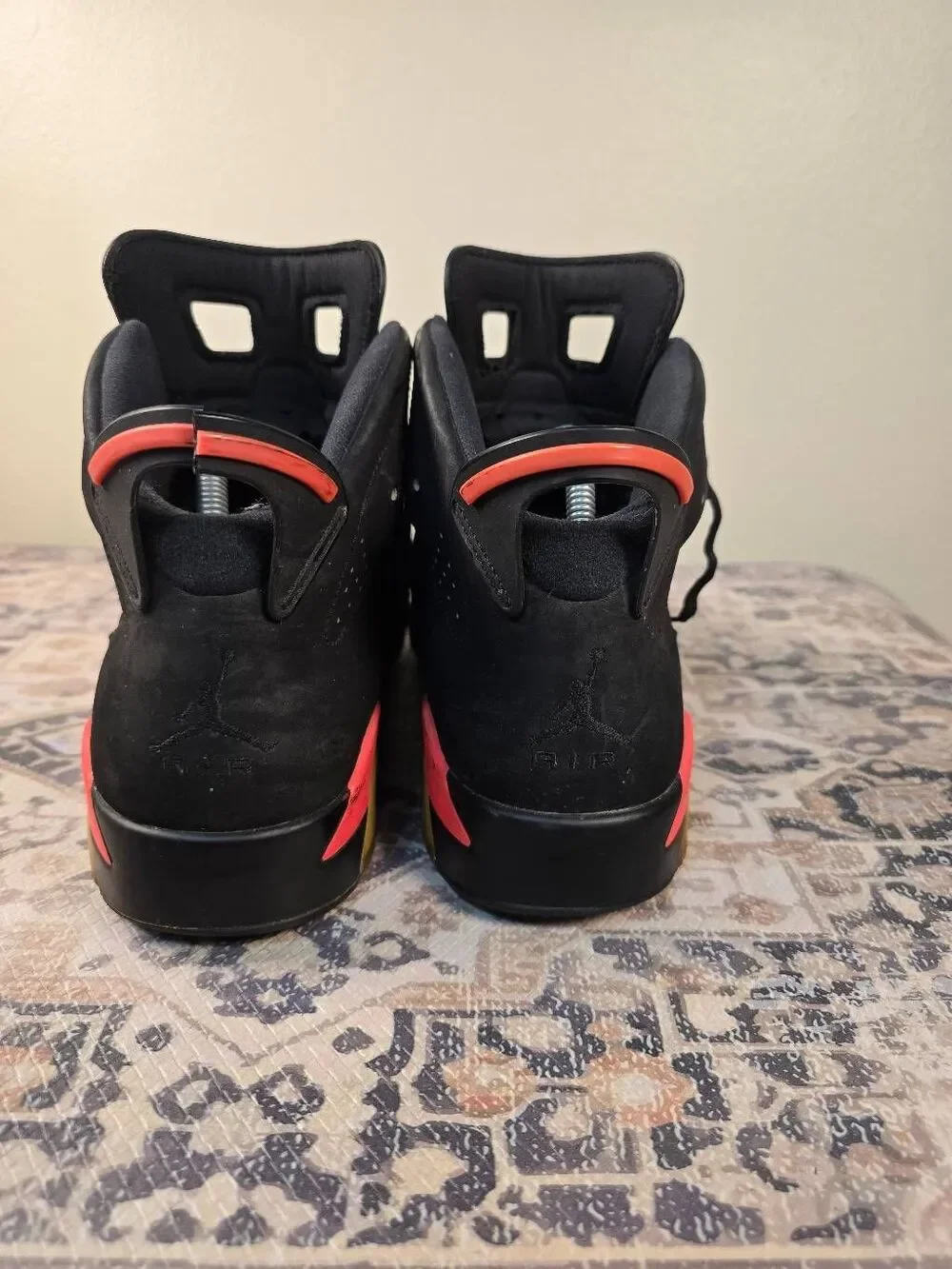 Air Jordan 6 Retro Infrared Black 2014 Men’s Basketball shoes Size 10